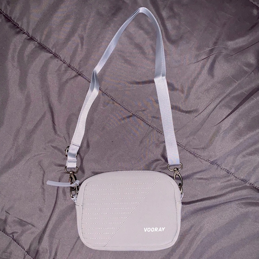 Vooray Sidekick Grey Crossbody Bag